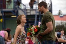 Maika Monroe and Tyriq Withers in 'Reminders of Him'