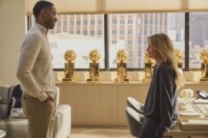 Jay Ellis and Kate Hudson in 'Running Point'
