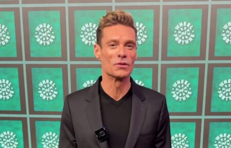 Ryan Seacrest on the set of "Wheel of Fortune" talking about how he'd play the game