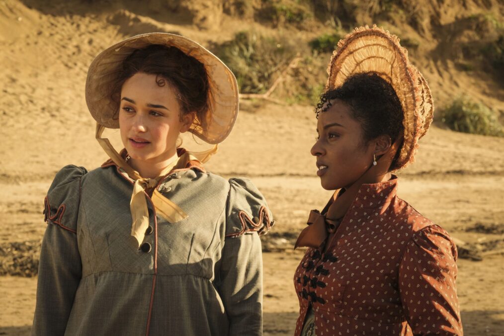 Rose Williams and Crystal Clarke in 'Sanditon'