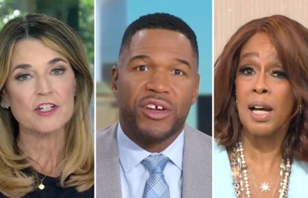 Savannah Guthrie, Michael Strahan, Gayle King