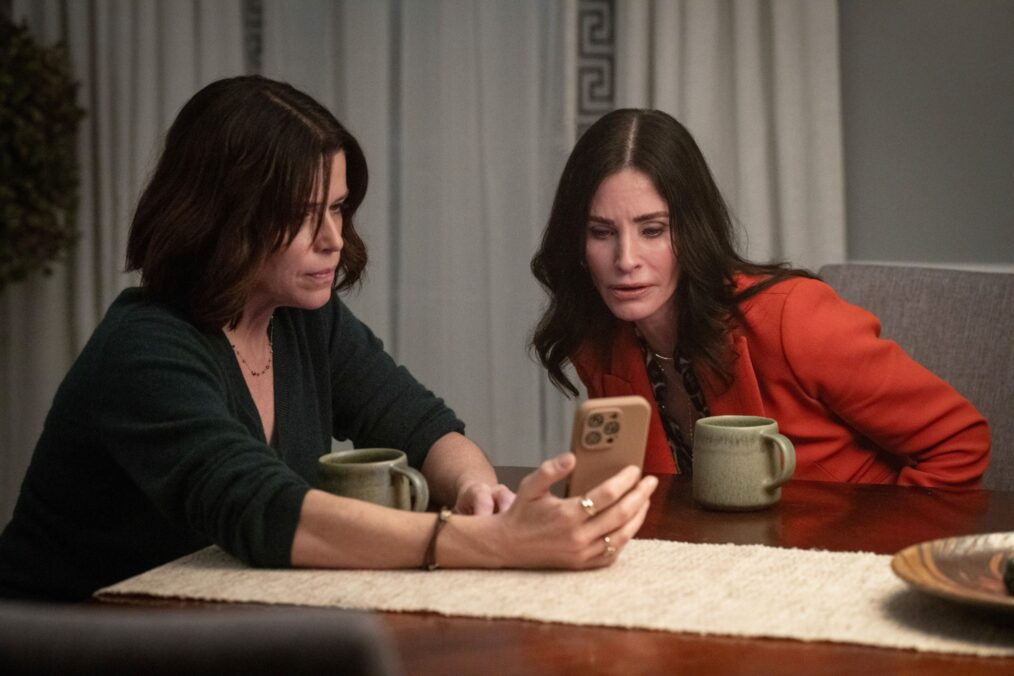 Neve Campbell and Courteney Cox in 'Scream 7'