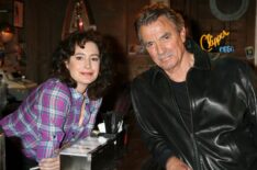 Sean Young, Eric Braeden on 'The Young and the Restless' Set