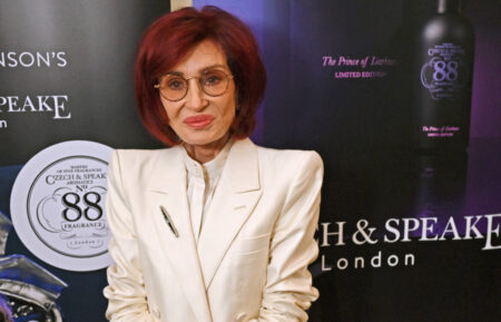 Sharon Osbourne attends the launch of Czech & Speake's 'No.88 The Prince Of Darkness' limited edition fragrance, a tribute to Ozzy Osbourne in aid of Cure Parkinsons, at Carl Friedrik, Regent Street, on April 29, 2026