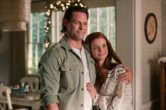 Justin Bruening as Cal Maddox and JoAnna Garcia Swisher as Maddie Townsend in episode 409 of Sweet Magnolias