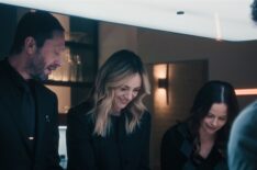 Ebon Moss-Bachrach, Abby Elliott, and Sarah Ramos in 'The Bear' Season 5