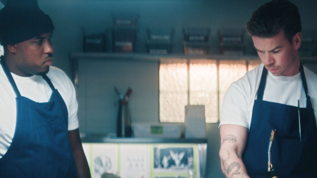 Lionel Boyce and Will Poulter in 'The Bear' Season 5