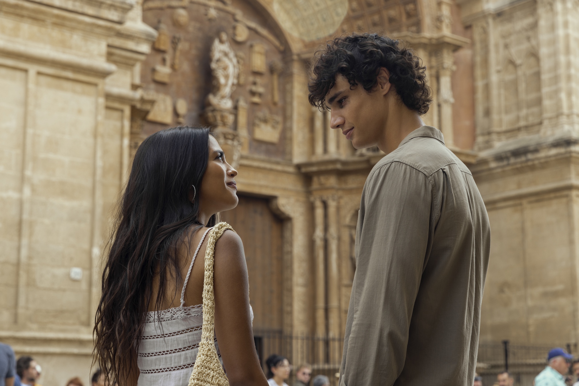 Maia Reficco (Ry) and Fernando Lindez (Julian) in THE LAST SUNRISE
