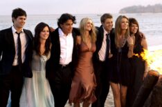Adam Brody, Rachel Bilson, Peter Gallagher, Kelly Rowan, Benjamin McKenzie, Mischa Barton, Melinda Clarke of 'The O.C.'