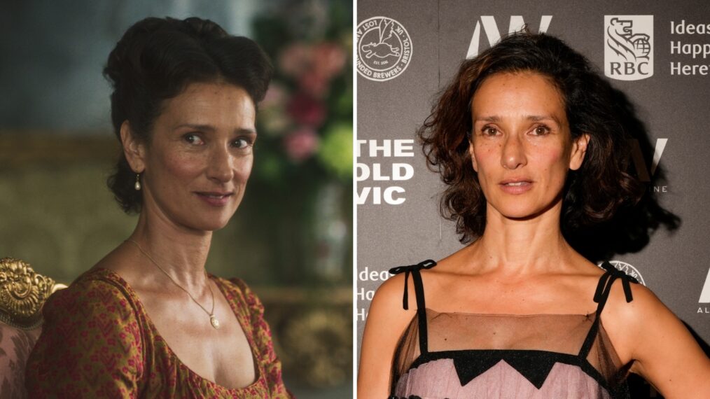 'The Other Bennet Sister's Indira Varma in and out of costume