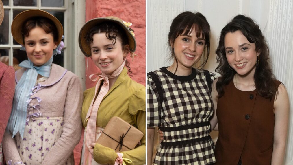 'The Other Bennet Sister's Molly Wright and Grace Hogg-Robinson in and out of costume