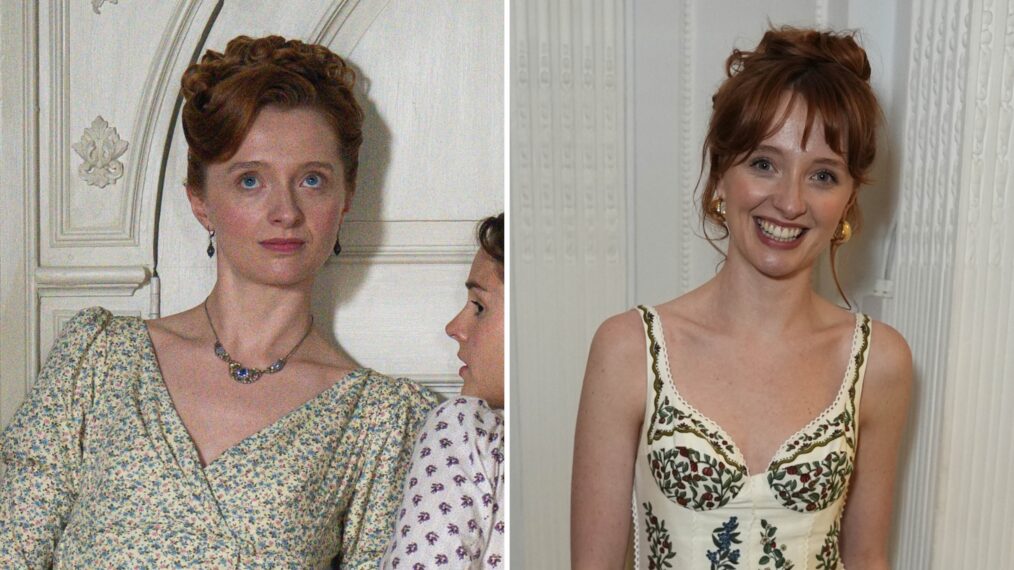'The Other Bennet Sister's Poppy Gilbert in and out of costume