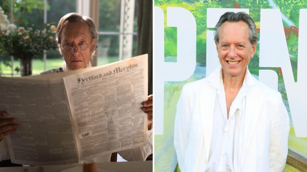 'The Other Bennet Sister's Richard E. Grant in and out of costume