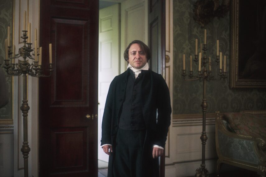 Ryan Sampson as Mr. Collins in 'The Other Bennet Sister' Episode 7