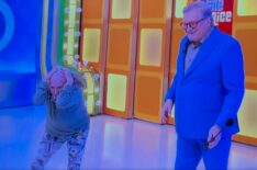 'The Price Is Right' contestant Don Waterman (left) threw off her wig on June 23, 2026, host Drew Carey (right) stood in shock