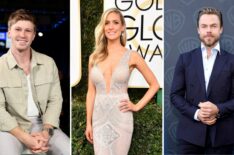 (from left) Robert Irwin, Kirstin Cavallari, and Derek Hough