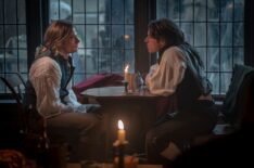 Sam Reid as Lestat and Joseph Potter as Nicki in 'The Vampire Lestat' Episode 3