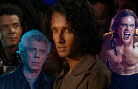 Assad Zaman, Jacob Anderson, Sam Reid, and Eric Bogosian in 'The Vampire Lestat' Episode 4
