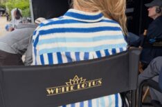 AJ Michalka behind the scenes of 'The White Lotus' Season 4