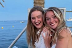 AJ Michalka and Marssia Long behind the scenes of 'The White Lotus' Season 4