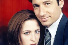 Gillian Anderson and David Duchovny for 'The X-Files'