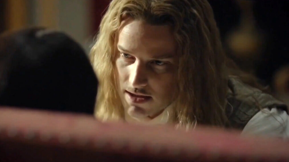 Evan Williams as the Chevalier de Lorraine in 'Versailles'