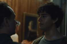 Kingston Rumi Southwick and Matthew Rhys in 'Widow's Bay' Season 1 Episode 10