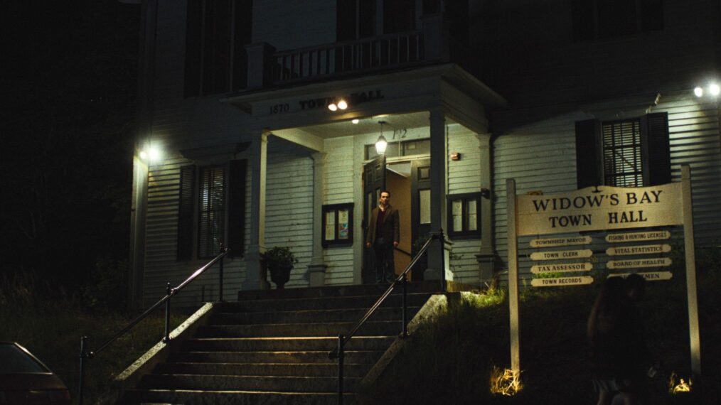 'Widow's Bay' Season 1 locations - widow's bay town hall