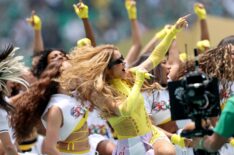 MEXICO CITY, MEXICO - JUNE 11: Shakira performs during the Opening Ceremony before the FIFA World Cup 2026 Group A match between Mexico and South Africa at Mexico City Stadium on June 11, 2026 in Mexico City, Mexico. (Photo by Carl Recine/Getty Images)