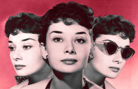 1950s Fashion trends pictured with Audrey Hepburn