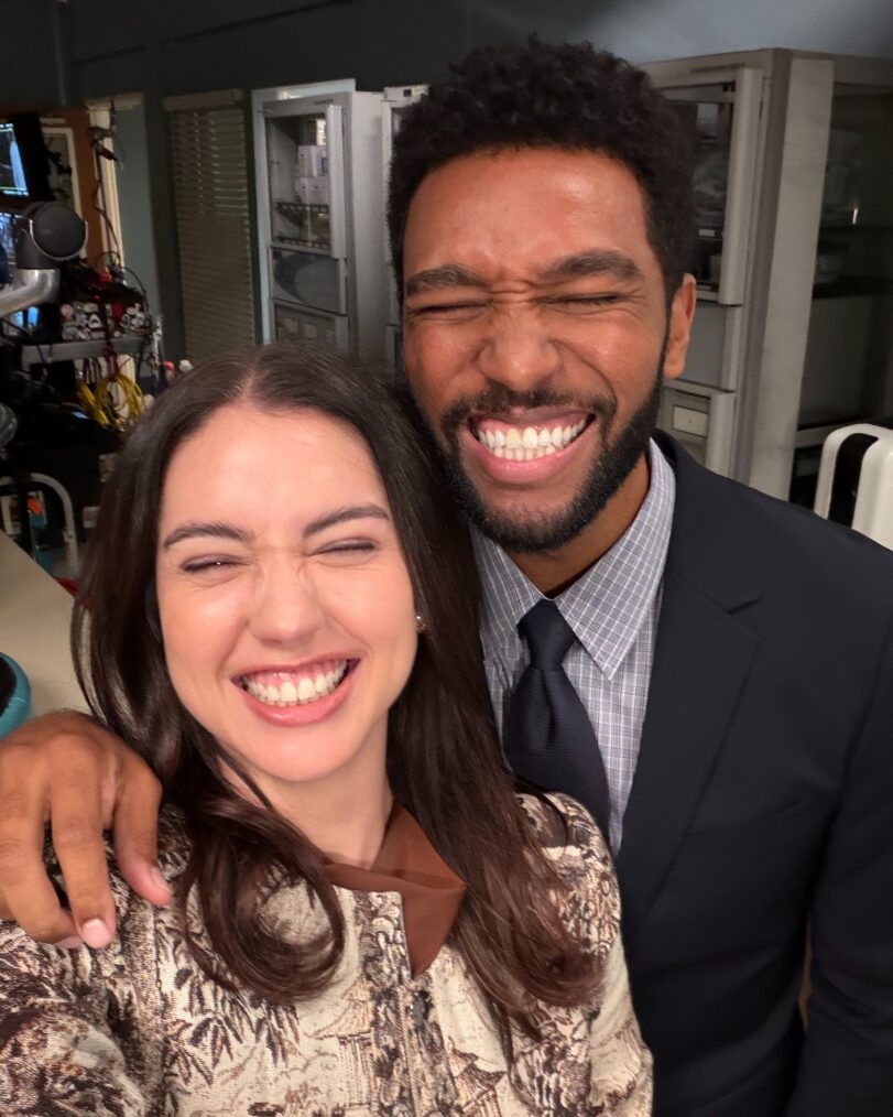 Adelaide Kane and Anthony Hill