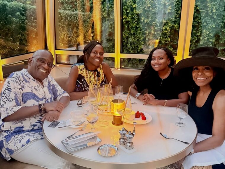 Al Roker, Deborah Roberts, Leila Roker, and Sheryl Lee Ralph, Instagram, July 12, 2026.