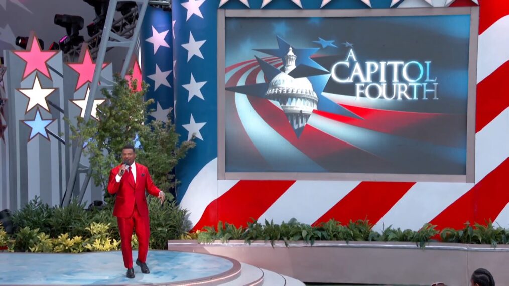 Alfonso Ribeiro, 'A Capitol Fourth,' PBS, July 4, 2024.