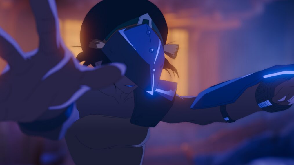 Dionne Quan voices Toph in Avatar Aang: The Last Airbender, streaming on Paramount+, 2026. Photo Credit: Paramount+