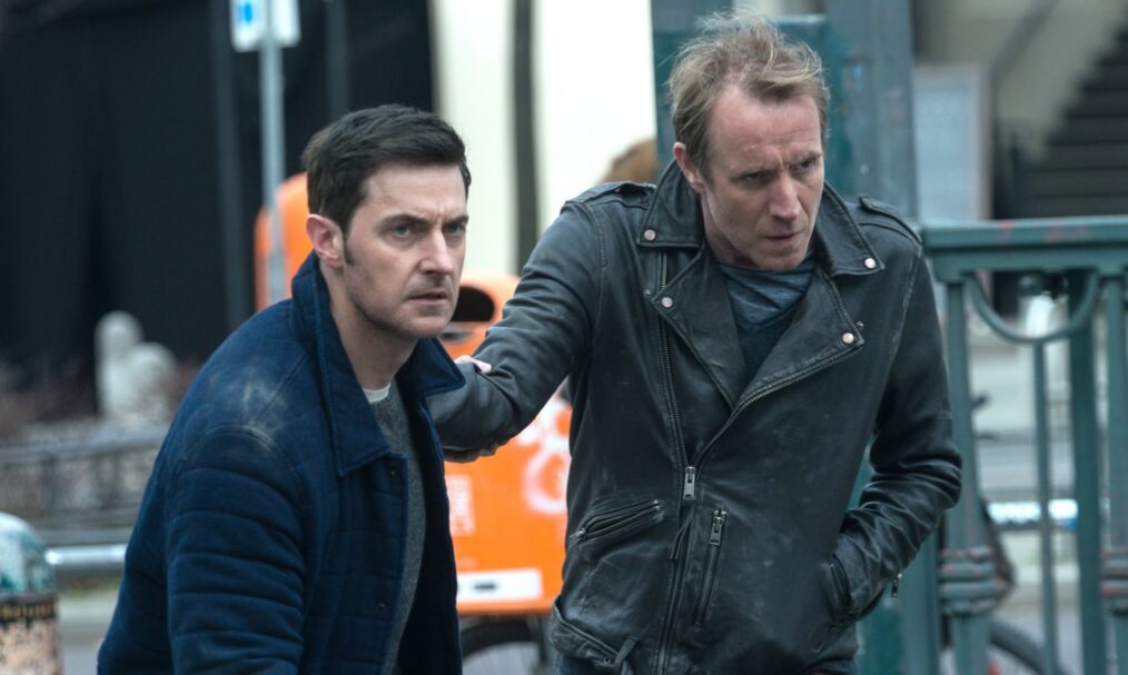 BERLIN STATION, Richard Armitage, Rhys Ifans, 'Station To Station', (Season 1, ep. 109, originally aired Dec. 11, 2016). photo: Stephanie Kulbach / ©Netflix/Epix / Courtesy: Everett CollectionCollection.