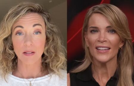 Brooke Baldwin via Instagram, July 26, 2026; Megyn Kelly on 'The Megyn Kelly Show,' YouTube, July 26, 2026.