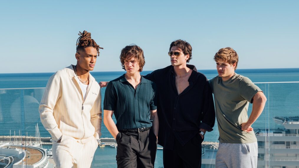 Felix Nebel, Baptiste Masseline, Esteban Vial and Madior Fall in 'Campus Drivers'