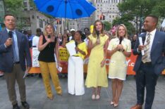 Carson Daly, Jenna Bush Hager, Sheinelle Jones, Savannah Guthrie, Dylan Dreyer, and Craig Melvin on the July 7, 2026, episode of NBC's 'Today.'