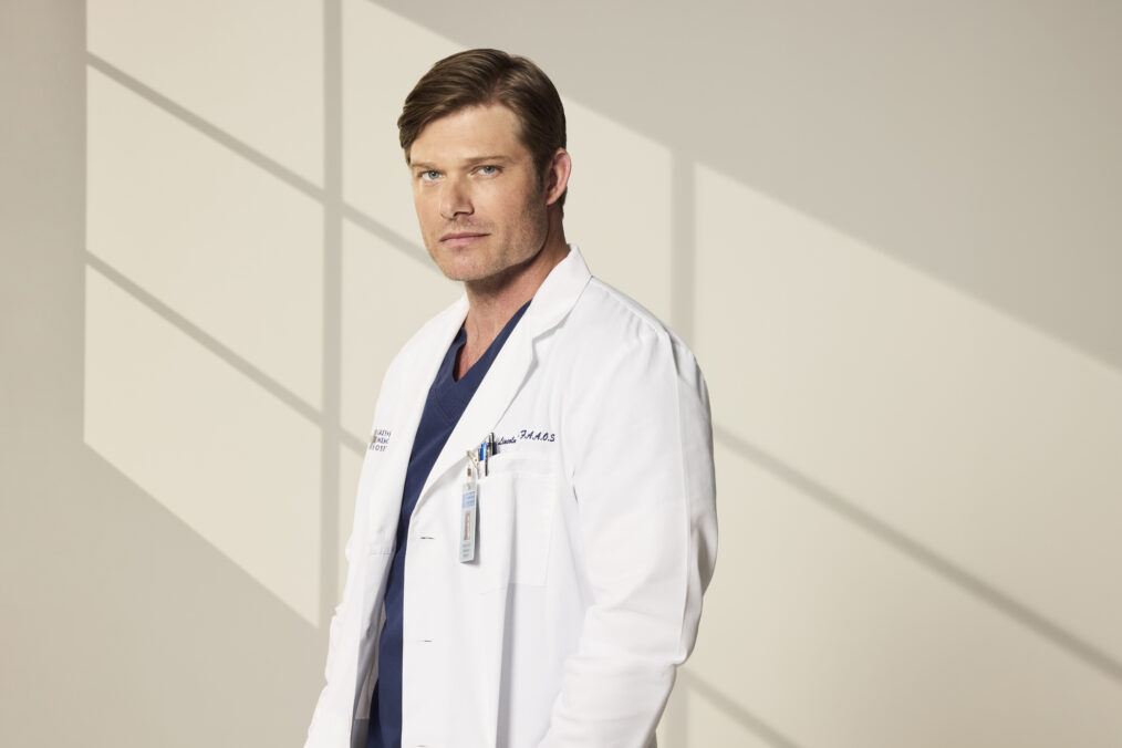 GREY’S ANATOMY - ABC's "Grey’s Anatomy" stars Chris Carmack as Atticus “Link” Lincoln. (Disney/Nino Muñoz)