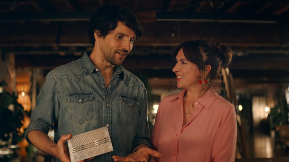 Colin Morgan and Esther Smith, 'Trying,' Season 5, Episode 3, Apple TV, premieres July 22, 2026.