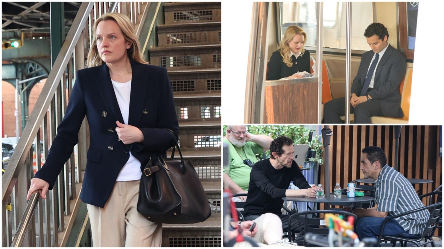 'Conviction' Set Photos Reveal First Look at Elisabeth Moss in New Hulu Drama
