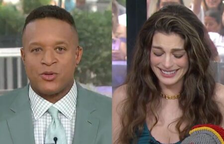 Craig Melvin and Anne Hathaway on the July 16, 2026, episode of NBC's 'Today.'