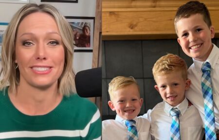 Dylan Dreyer on the April 30, 2026, episode of The Parent Chat podcast, 'Today,' NBC, YouTube; Dylan Dreyer's sons Rusty, Oliver, and Calvin, Instagram Story, July 12, 2026.