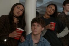 Danielle Chand, Jacob Moskovitz, and Chandler Kinney as Shannon, Miles, and Kimberly in 'Elle'