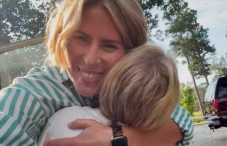 Erin Napier with daughters Helen and Mae, 'Home Town,' Season 10, HGTV, 2026.