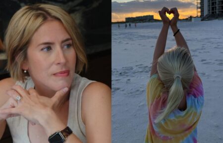 Erin Napier on Season 10, Episode 16, of HGTV's 'Tome Town,' aired May 3, 2026; Erin Napier's daughter Mae, Instagram, July 23, 2026