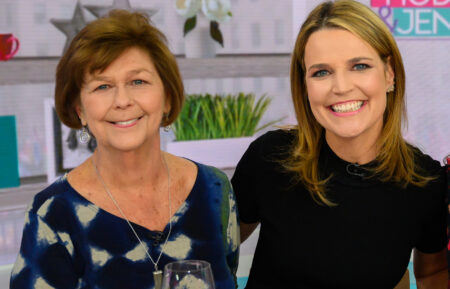 Savannah Guthrie and her mom, Nancy Guthrie, on 'Today'