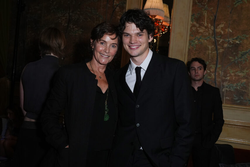 Carey Lowell and Homer Gere