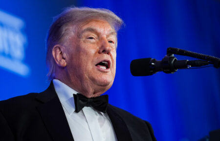 Donald Trump at the White House Correspondents' Dinner