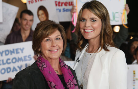 Savannah Guthrie and her mother, Nancy Guthrie, on 'Today'